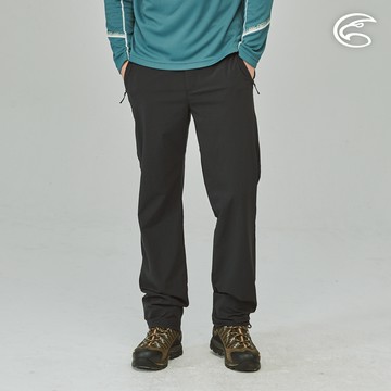 ADISI 男Cordura彈性輕薄耐磨機能長褲AP2311090 (M-2XL) 黑色｜輕薄 透氣 吸濕排汗 快乾 四向彈性 耐磨 萊卡