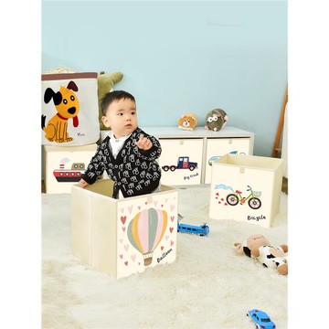 格子柜布抽屜宜居家衣物玩具櫥柜整理筐子可水洗無甲醛車載收納箱