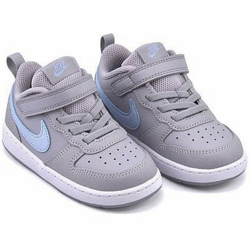 ナイキ ベビーシューズ スニーカー 女の子 コートバーロウlow2eptdv Court Borough Low 2 Ep Tdv Nike Ck0592 ウルフグレー メタリックダークグレー 通販 Lineポイント最大0 5 Get Lineショッピング