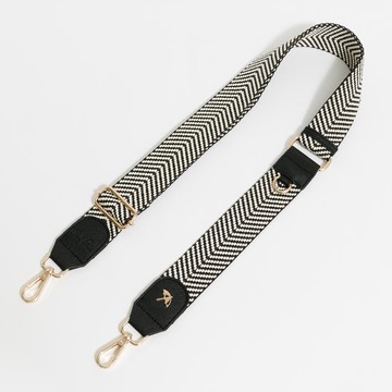 Arnold Palmer - AP織帶背帶 - 黑色/442-7102-09-9