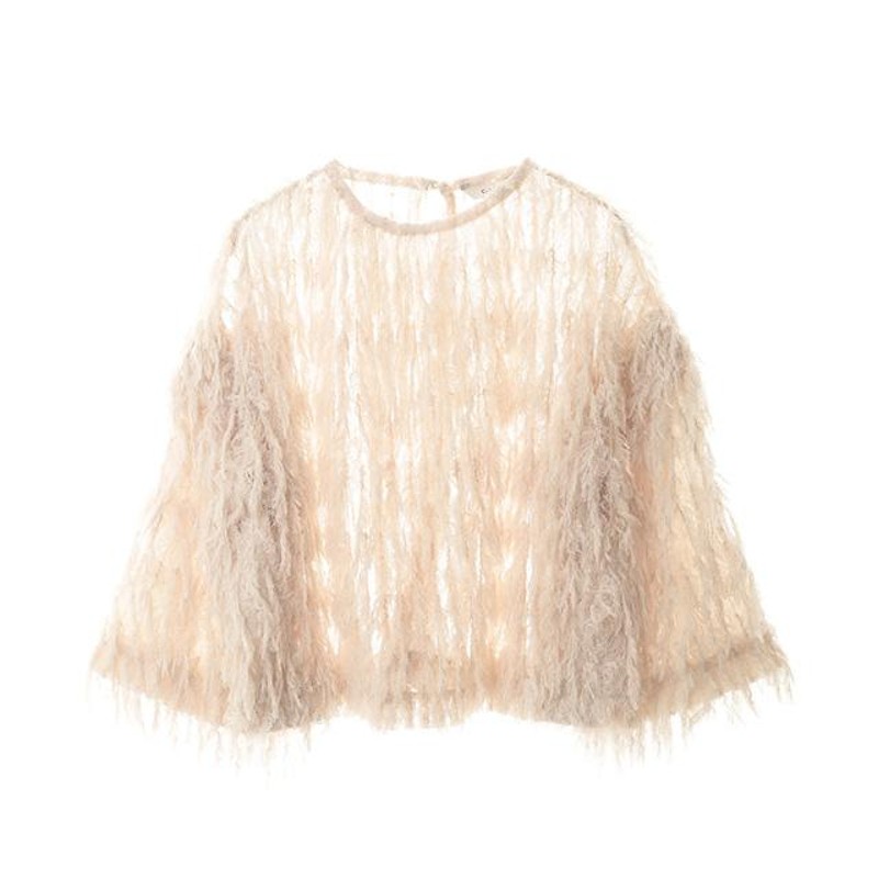 クラネ CLANE フリンジ レース トップス FRINGE LACE TOPS 【2020 新作