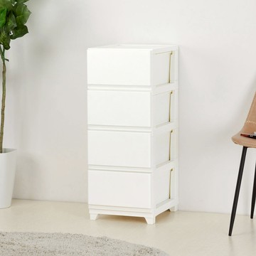 DECONY CEVO 日製四層抽屜櫃-DIY-多色可選 淺灰