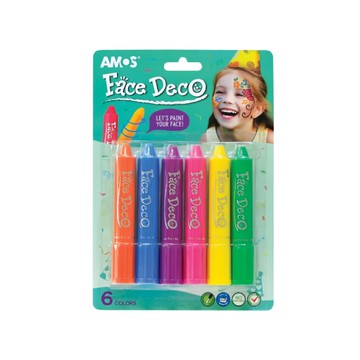 AMOS 阿摩司 Face Deco 人體彩繪棒  6色