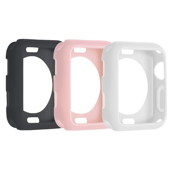 Timo Apple Watch 38mm 防摔邊框矽膠保護殼套