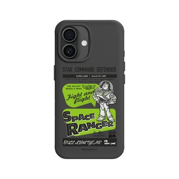 iPhone 16 SolidX 黑 - 迪士尼-玩具總動員 Toy Story - 巴斯光年-美式風格
