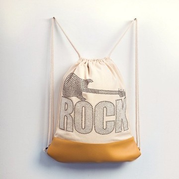 【GFSD】水鑽精品-就是愛搖滾!ROCK&ROLL -【吉他】後背包