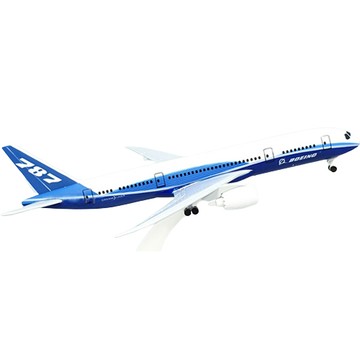 20公分壓鑄模型飛機  1個  波音B787
