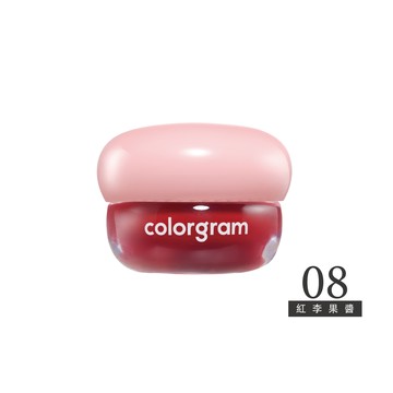 colorgram可麗格朗 豐唇保濕護唇膏-08紅李果醬