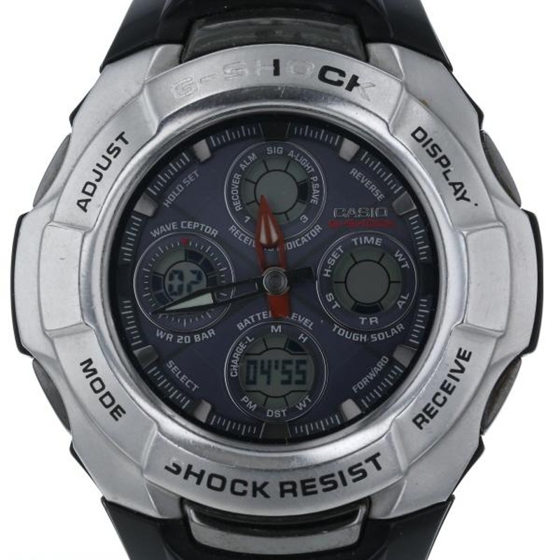 カシオ CASIO G-SHOCK GW-1200CJ ソーラー グレー 文字盤 2針式 メンズ 腕時計 【el】【中古】 | LINEブランドカタログ