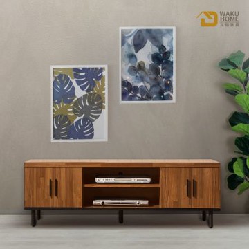 WAKUHOME 瓦酷家具歐克斯工業生活5尺電視櫃-寬150*深40*高46cm