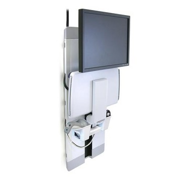 Ergotron60-609-195愛格升顯示器支架掛墻升降電腦支臂擺動機械臂