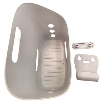 可串聯掛式收納籃 大號 灰色  1個