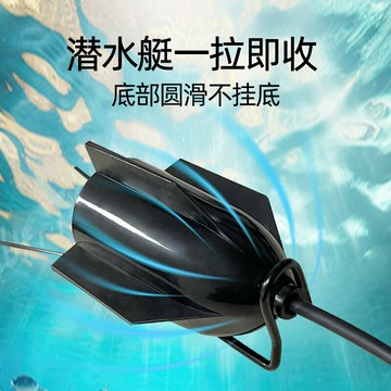 新款超清可視探魚器看魚釣魚器水下渾水夜視高燈攝像頭野釣臺釣鑫弘-戶外運動