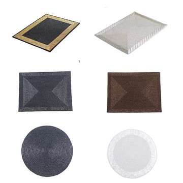 清倉手工串珠西餐墊杯墊隔熱墊歐式裝飾餐盤墊防滑桌面墊子微瑕