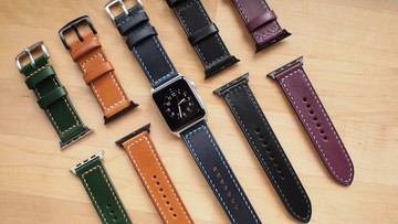 Apple Watch皮革錶帶訂製