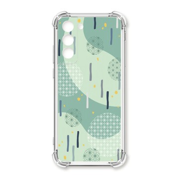 S22 系列殼 TRON 三星 S22 PLUS 日系和風圓點落雨系列 四角防摔殼 手機殼