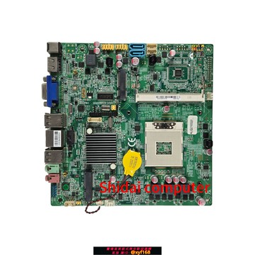 {保固一年 可打統編}ITX-HM55 v1.1迷你一體機工控主板 DDR3內存 17*17規格帶HDMI接口