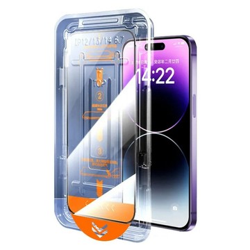 防窺懶人速貼滿版手機玻璃螢幕保護貼膜  iPhone 16 Plus  1個