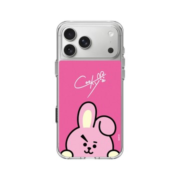 iPhone 17 Pro Max Clear Case（相機按鈕） 透明 - BT21 - COOKY