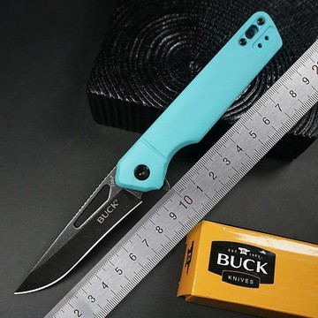 【原野】清倉尾貨BUCK-239戶外可摺疊小刀野外探險防身便攜裝備鋒利高硬度
