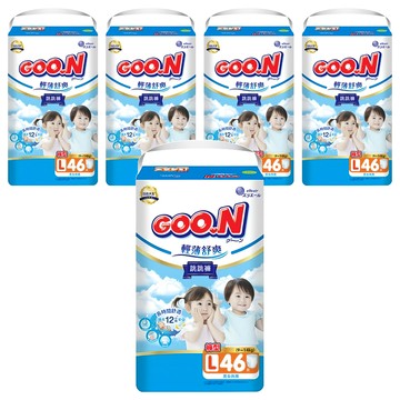 GOO.N 大王 輕薄舒爽 紙尿布 褲型 9~14kg  L  230片