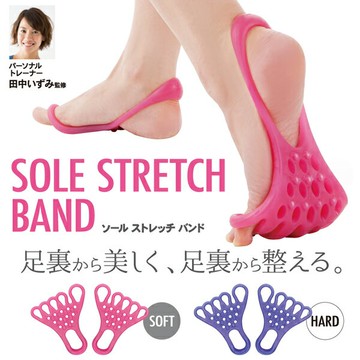 日本 ALPHAX 腳底保健彈力墊1雙入-(軟/硬)