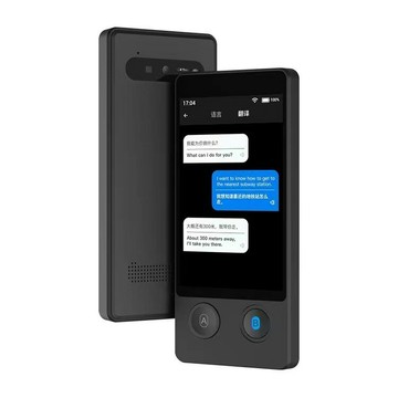 新款W12精準多語言智能語音翻譯機口語學習出國10種離線Translato【北歐家居生活】