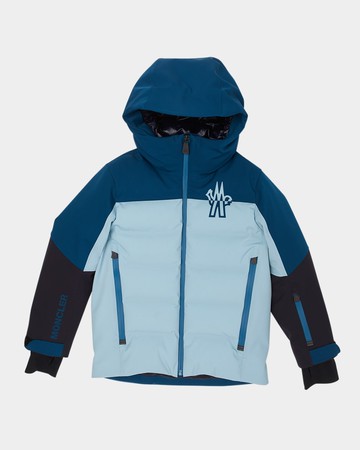 Boy's New Montmiral Colorblock Technical Ski Jacket, Size 8-14