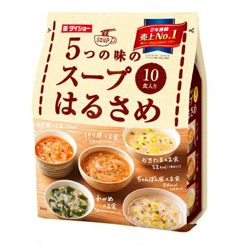 ダイショー 5つの味スープはるさめ 10食入×3個