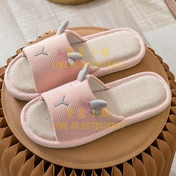 亞麻拖鞋女春秋室內家居家用軟底居家防滑地板棉麻透氣情侶靜音男【繁星小鎮】