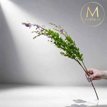 以後都走花路吧🌷快速出貨【Floral M】法式鄉村田園鼠尾草南法紫仿真花花材（1入組）
