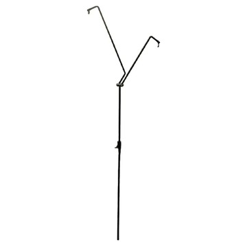 日月鉄工所 山岐燈柱  1個  黑色