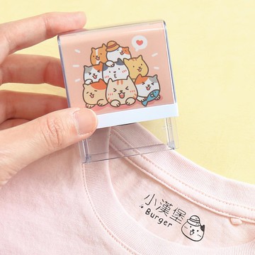 衣物專用防水印章【可愛喵喵系列】(多種款式可選)