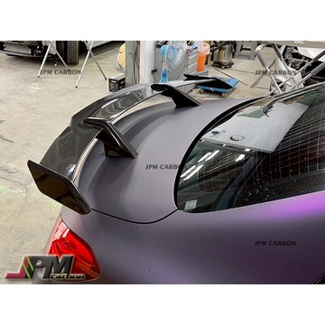 W205 C205 四門 雙門 C43 C300 JP款 正碳纖維尾翼 戰鬥尾翼 乾炭 乾式碳纖維