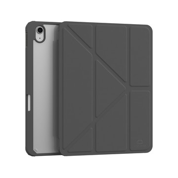 【HIPPORIZZ】iPad 11/10.9 吋 (11/10代) Origo 晶透筆槽防摔殼 深灰色
