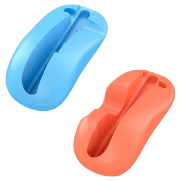 JYS SWITCH2 手把滑鼠殼升級版  橙藍色  2個  NS2296-V4