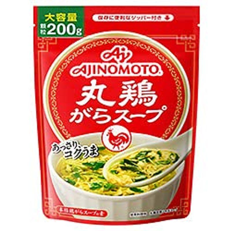 味の素 丸鶏がらスープ 200g×7袋入×(2ケース)