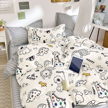 薄被套-雙人 / 6x7尺 / 精梳純棉 / 童畫時光 台灣製