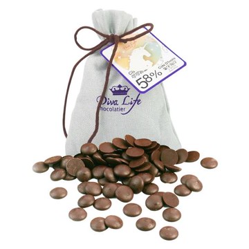 Diva Life 58%銀灰色麻布袋