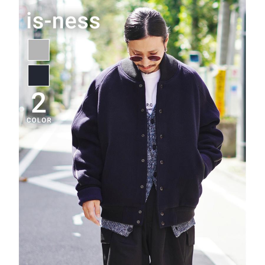 10%OFF】is-ness / イズネス ： AWARD JACKET / 全2色 ： 1004AWJK01