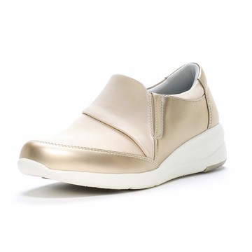 【Moonstar】EVE3318 女休閒鞋 - 香檳色【S1WS75G8GLD】