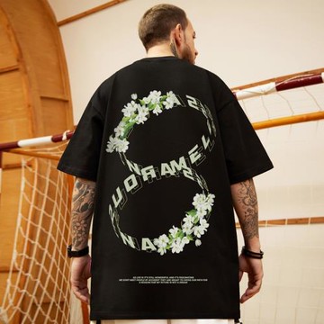 高街短袖t恤大碼男裝純棉寬松情侶夏季oversize美式上衣服ins潮牌