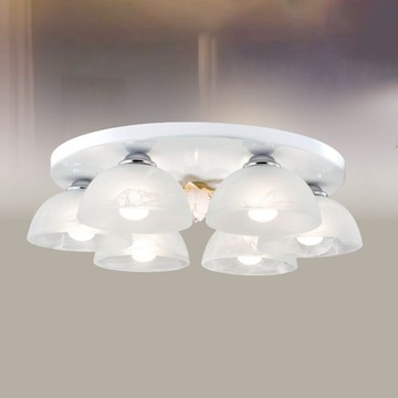 E27 玻璃吸頂六燈 B145-53-12-2844