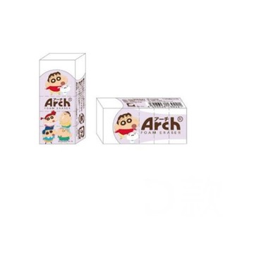 【震撼精品百貨】蠟筆小新_Crayon Shin-chan~蠟筆小新 Arch不易斷橡皮擦 擦布-紫同學*16922