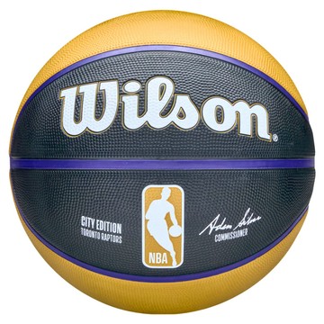 Wilson NBA城市系列 橡膠籃球 混合 24~25 暴龍 200g  1個  WZ4033928XB7  7號