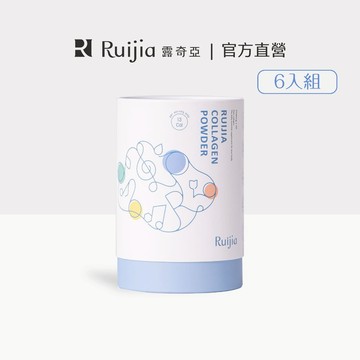 【Ruijia露奇亞】純淨膠原蛋白粉6入組 nippi collagen 膠原蛋白飲 大豆胜肽 大豆蛋白 魚膠原蛋白