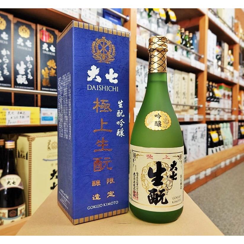 高品質 大七 純米 生もと 1800ml 地酒 日本酒 純米酒 福島県 大七酒造