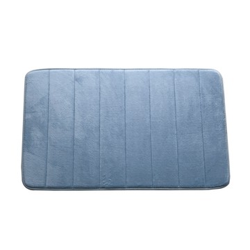 lebon 2入/40x60珊瑚絨記憶腳踏墊(回彈地墊 吸水地墊 軟性地墊 棉地墊)