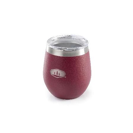 GSI Outdoors Glacier Stainless Steel Vacuum Insulated Wine Tumbler with BPA