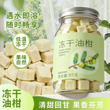 【沖泡飲品】凍乾油柑 油甘茶 精選油甘果余甘子 遇水即溶 泡水清香回甘 自然低溫凍乾天然果乾 水果乾